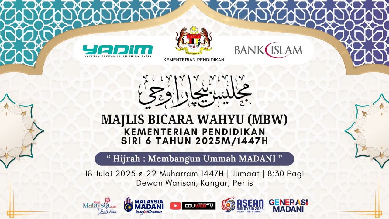 MAJLIS BICARA WAHYU (MBW) KPM SIRI 6 TAHUN 2025/1447H